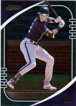 2021 Panini Absolute #30 Christian Yelich Front