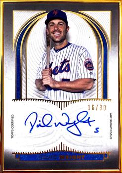 2021 Topps Definitive Collection - Framed Autograph Collection #DCFA-DWR David Wright Front