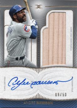 2021 Topps Definitive Collection - Definitive Autographed Relic #DARC-AD Andre Dawson Front