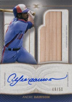 2021 Topps Definitive Collection - Definitive Autographed Relic #DARC-ADA Andre Dawson Front