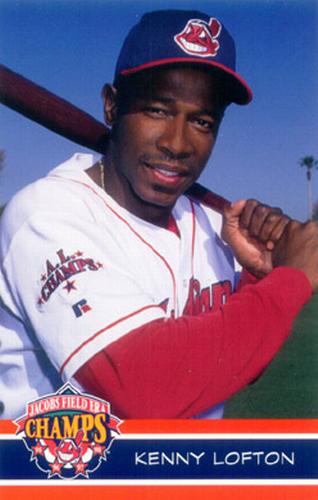1999 Barry Colla Postcards #1099 Kenny Lofton Front
