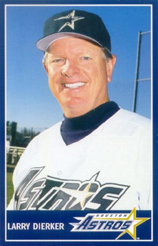 1999 Barry Colla Postcards #4999 Larry Dierker Front