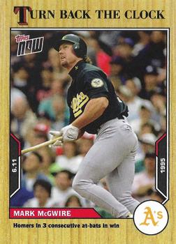 2021 Topps Now Turn Back the Clock #72 Mark McGwire Front