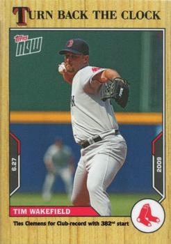 2021 Topps Now Turn Back the Clock #88 Tim Wakefield Front