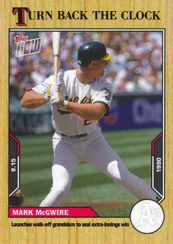 2021 Topps Now Turn Back the Clock #137 Mark McGwire Front