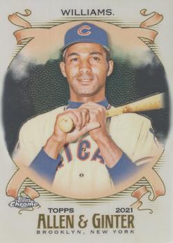 2021 Topps Allen & Ginter Chrome #224 Billy Williams Front
