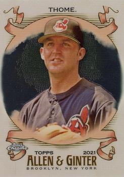 2021 Topps Allen & Ginter Chrome #255 Jim Thome Front