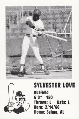1990 Stockton Ports #NNO Sylvester Love Front