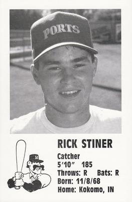 1990 Stockton Ports #NNO Rick Stiner Front