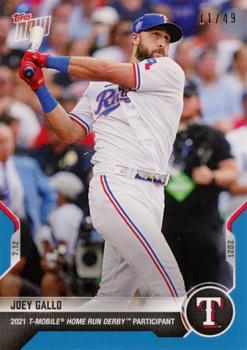 2021 Topps Now - Blue #500 Joey Gallo Front