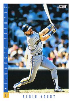 1993 Score #47 Robin Yount Front