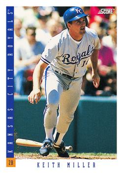 1993 Score #96 Keith Miller Front