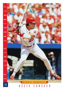 1993 Score #241 Ozzie Canseco Front