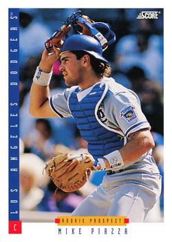 1993 Score #286 Mike Piazza Front