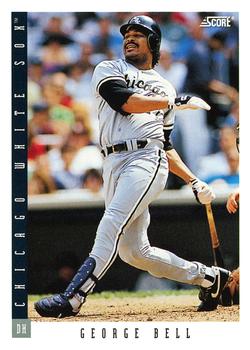 1993 Score #387 George Bell Front