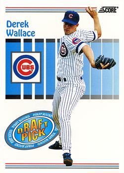 1993 Score #492 Derek Wallace Front