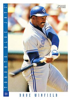 1993 Score #620 Dave Winfield Front