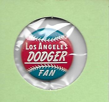 1964 Guy's Potato Chips Pins #NNO Los Angeles Dodgers Fan Front