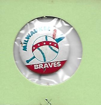 1964 Guy's Potato Chips Pins #NNO Milwaukee Braves Front