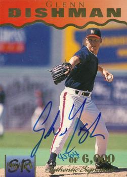 1996 Signature Rookies Preview - Autographs #8 Glenn Dishman Front