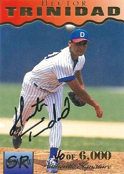 1996 Signature Rookies Preview - Autographs #35 Hector Trinidad Front