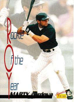 1996 Signature Rookies Preview - Rookie of the Year #R3 Marty Cordova Front