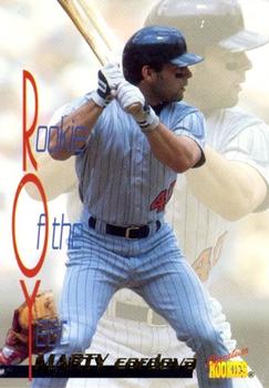 1996 Signature Rookies Preview - Rookie of the Year #R4 Marty Cordova Front