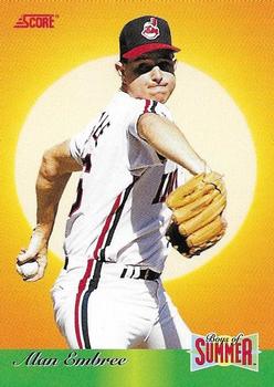 1993 Score - Boys of Summer #20 Alan Embree Front