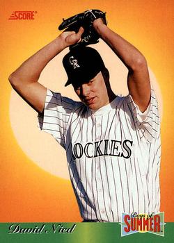 1993 Score - Boys of Summer #23 David Nied Front