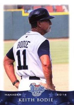 2014 Grandstand Corpus Christi Hooks #NNO Keith Bodie Front