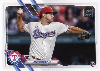 2021 Topps Update #US14 Dane Dunning Front