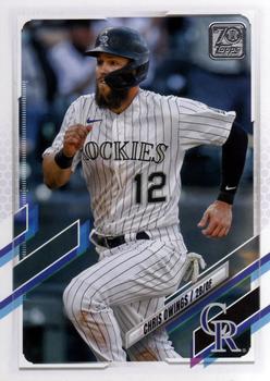 2021 Topps Update #US45 Chris Owings Front