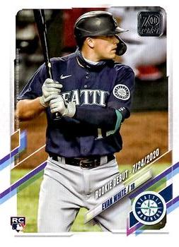 2021 Topps Update #US73 Evan White Front
