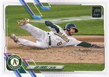 2021 Topps Update #US78 Jed Lowrie Front