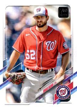2021 Topps Update #US89 Brad Hand Front