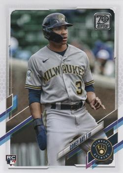 2021 Topps Update #US93 Corey Ray Front