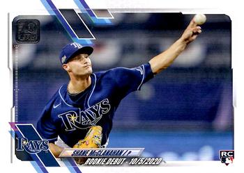 2021 Topps Update #US191 Shane McClanahan Front