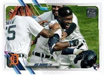 2021 Topps Update #US196 Akil Baddoo Front