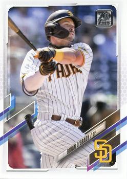 2021 Topps Update #US208 Brian O'Grady Front