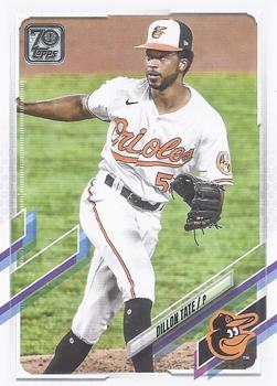 2021 Topps Update #US242 Dillon Tate Front