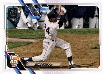 2021 Topps Update #US253 Willie Mays Front