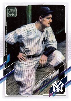 2021 Topps Update #US258 Lou Gehrig Front
