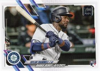 2021 Topps Update #US277 Taylor Trammell Front