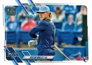 2021 Topps Update #US17 Taylor Walls Front