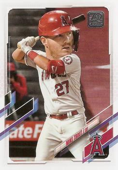 2021 Topps Update #US27 Mike Trout Front
