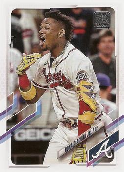 2021 Topps Update #US263 Ronald Acuña Jr. Front