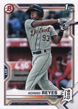 2021 Bowman - Prospects #BP-21 Adinso Reyes Front