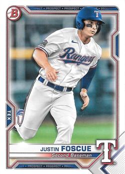 2021 Bowman - Prospects #BP-41 Justin Foscue Front