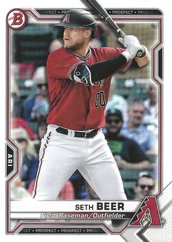 2021 Bowman - Prospects #BP-60 Seth Beer Front