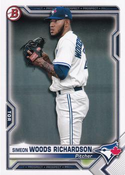 2021 Bowman - Prospects #BP-95 Simeon Woods Richardson Front